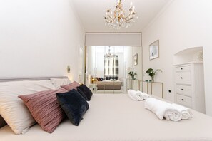 1 Schlafzimmer, Bügeleisen/Bügelbrett, kostenloses WLAN, Bettwäsche