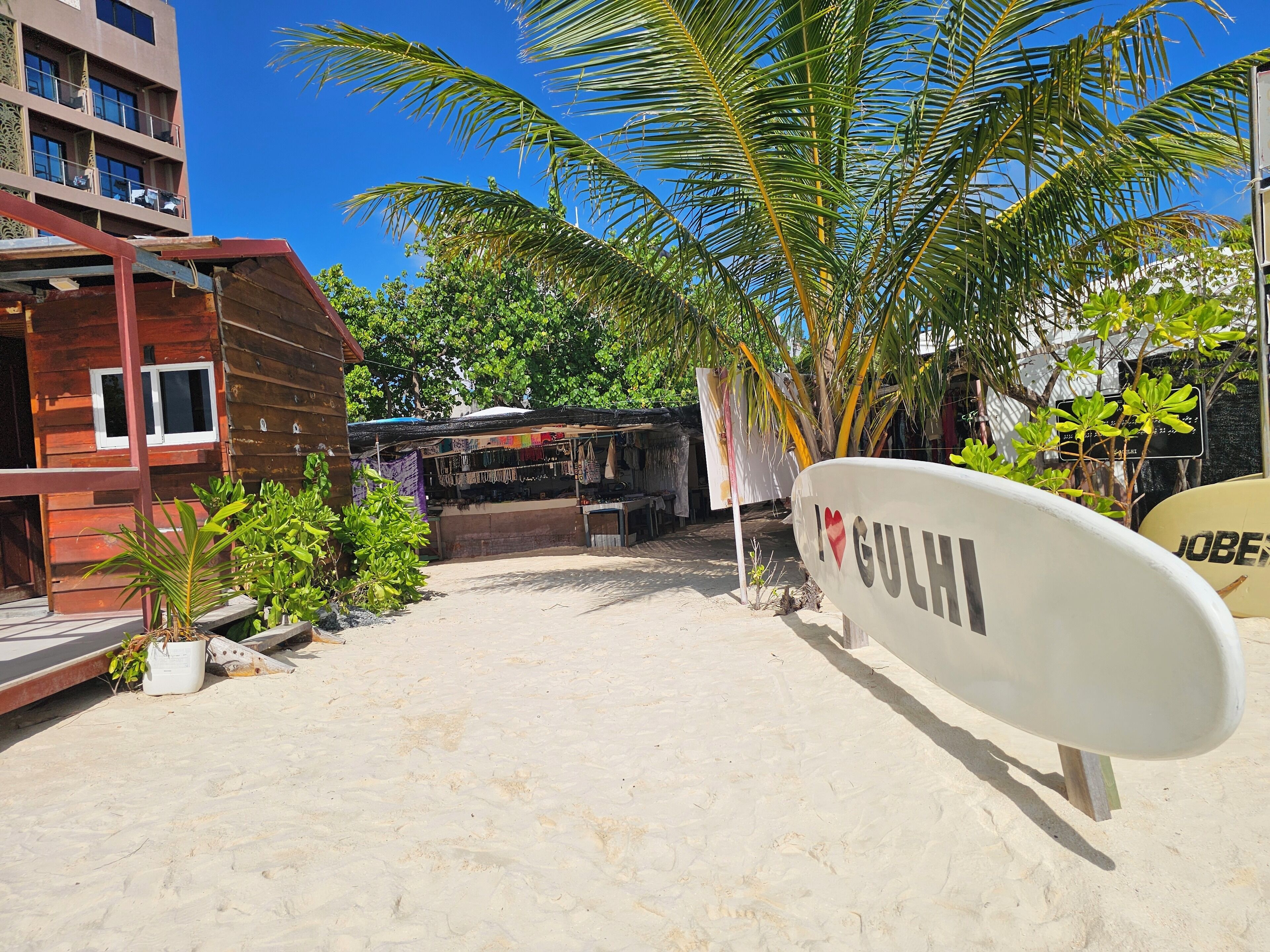 Plage, sable blanc, serviettes de plage