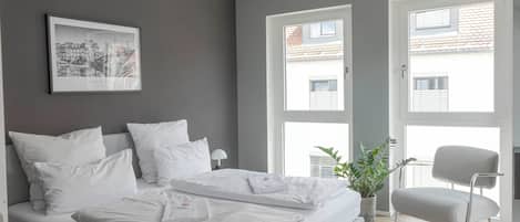 2 chambres, lit parapluie, Wi-Fi gratuit, draps fournis