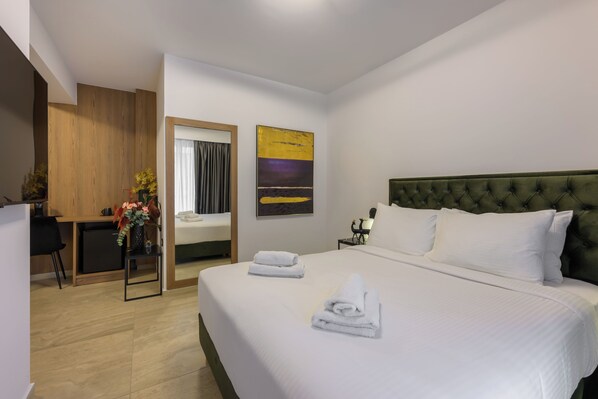 1 habitación, insonorización, wifi gratis y ropa de cama 