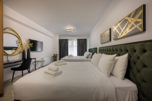 Family Apartment | 1 bedroom, soundproofing, free WiFi, bed sheets - Cens Silver Luxury Suites (Ioannina)