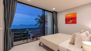 Premium Villa, Ocean View | Desk, free cribs/infant beds, free WiFi, bed sheets