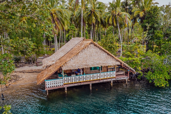 Façade de l’hébergement