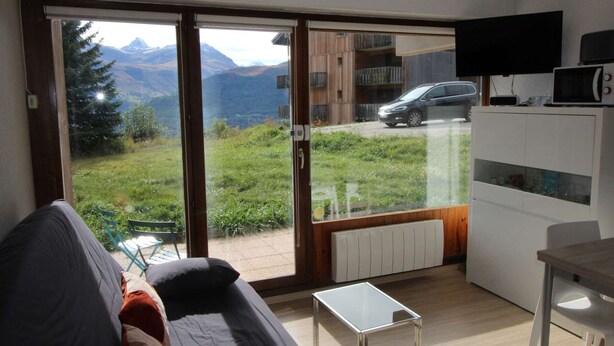 Unclassified image, 1 of 11, button - Renovated 2-room apartment, sleeps 4, at the foot of the slopes in Auris (Auris)