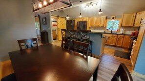 Dining - Three Bear Hideaway - Spacious 2 bed + Loft cabin in relaxing, convenient spot! (Danbury)