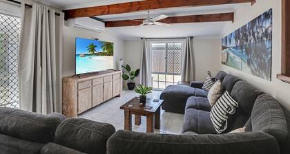 Fantastic beach house tucked away in paradise