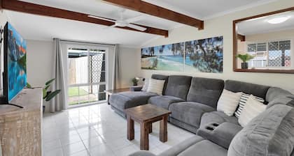 Fantastic beach house tucked away in paradise