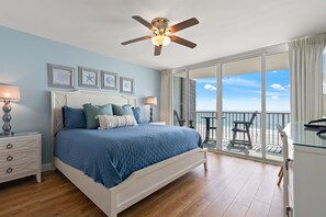 1 bedroom, iron/ironing board, free WiFi, bed sheets - Tower 3-405 Long Beach Resort Free Beach Chair Service! (Panama City Beach)