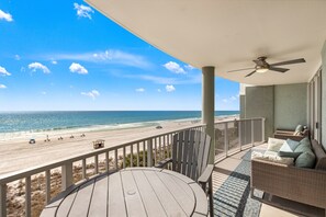 Terrace/patio - Tower 3-405 Long Beach Resort Free Beach Chair Service! (Panama City Beach)