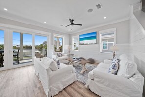 House, 5 Bedrooms | Living area - Twisted Sister 6 Bedroom Home (Panama City Beach)