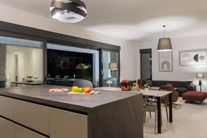 Dining - New! Luxury Villa Elara - 50 m2 heated pool family bbq (Paradiz)