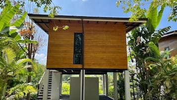 Chambre, vue jardin