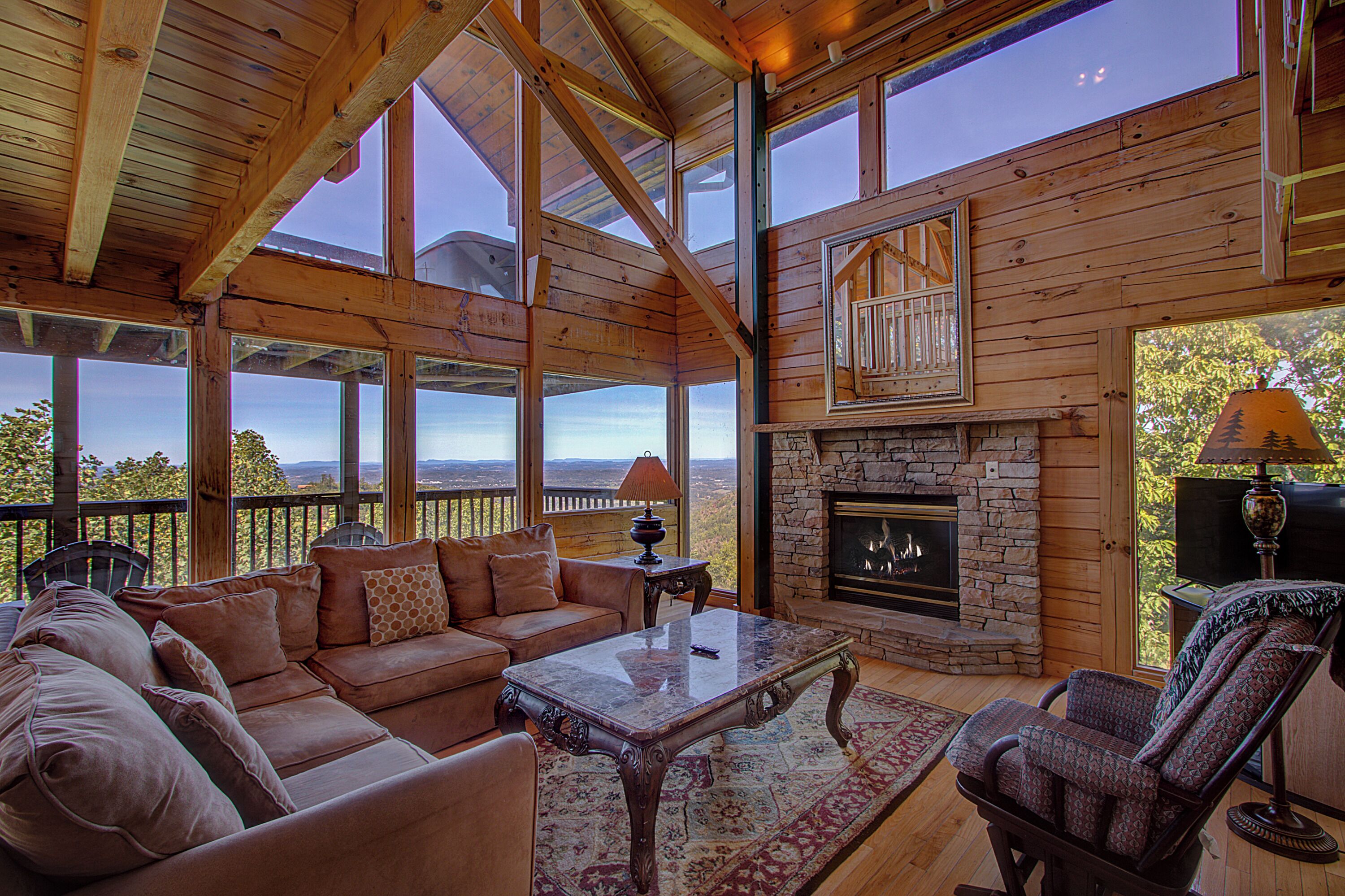 TV, fireplace, DVD player