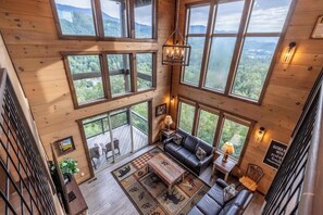 TV, fireplace, video games