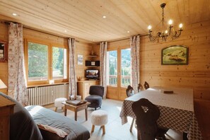 Interior - 1st floor, balcony, parking, tv, ski locker, 51m², La Clusaz (La Clusaz)
