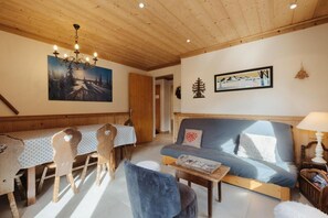 Interior - 1st floor, balcony, parking, tv, ski locker, 51m², La Clusaz (La Clusaz)