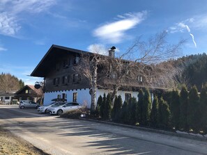 Fassade der Unterkunft
