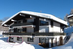 Exterior - Ground floor, terrace, parking, tv, ski locker, 49m², La Clusaz (La Clusaz)
