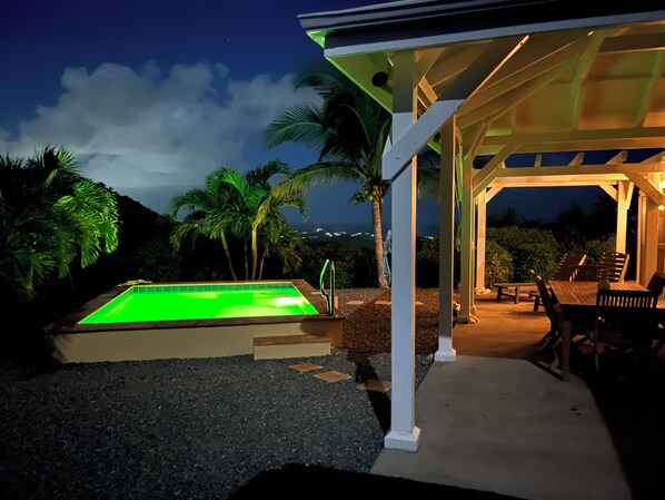 Outdoor pool - Shore Blessed-Last minute holiday deals! 2 bedroom villa with private pool! (Christiansted)