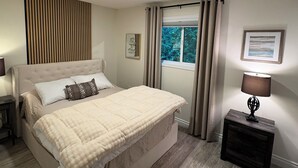3 chambres, fer et planche à repasser, accès au Wi-Fi (inclus)