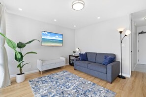 TV - Spacious 2BR Condo | Balcony, Parking, Great Views (Honolulu)