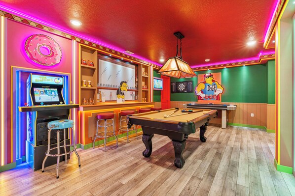 Games room - Brand NEW 10Bedrooms At Windsor Cay (Clermont)