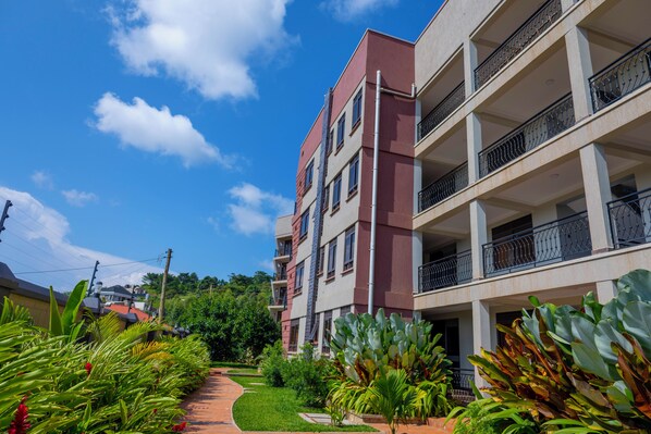Front of property - Sand Grains Residences (Entebbe)