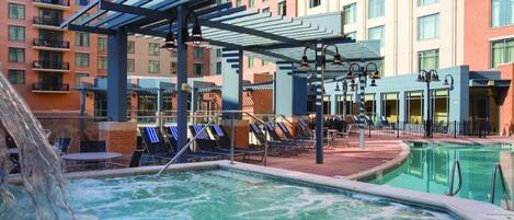 Piscine couverte, piscine extérieure