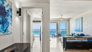 Living area - Kite Beach • Oceanfront • Pool & Hot Tub 203 (Kite Beach)