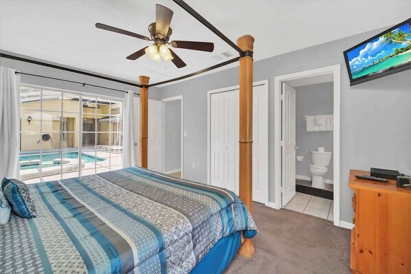 4 bedrooms, iron/ironing board, WiFi, bed sheets - Lindfields Reserve with Private Pool (Kissimmee)