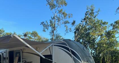 Cozy RV in Wonderful Jacksonville with WiFi, AC, near shopping, zoo, airport.