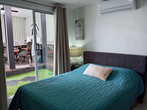 4 bedrooms, iron/ironing board, travel cot, WiFi