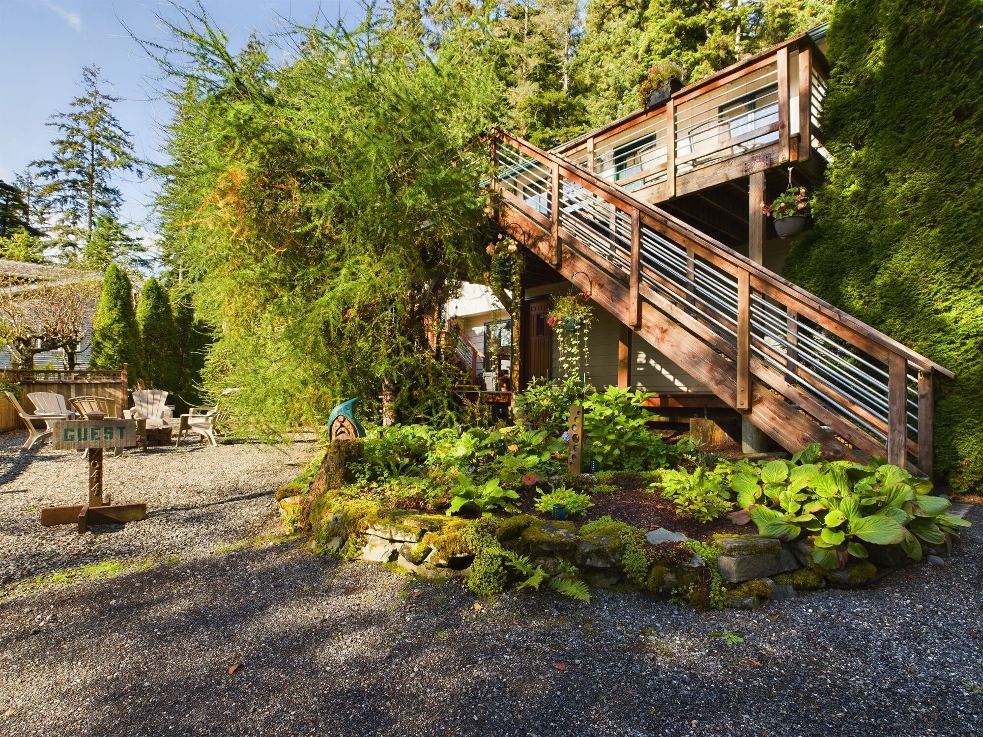 Jardines del alojamiento