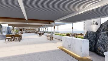 2 bares o lounges, bar en la playa