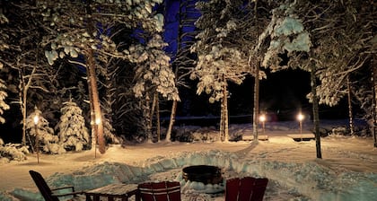 Tranquil Cabin Retreat with Sauna – Steps from the Holy Waters