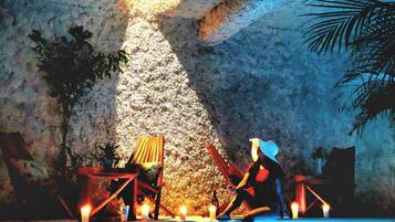 Indoor pool, outdoor pool