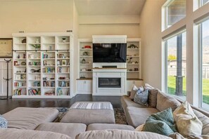 TV, books, offices