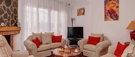 Smart TV, ping pong, books