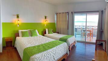 Chambre Double Confort, balcon, vue mer | Wi-Fi gratuit