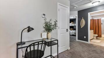 4 bedrooms, travel cot, WiFi, bed sheets