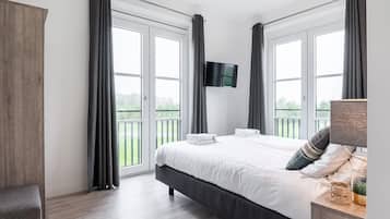 3 slaapkamers, reisbedje, gratis wifi, beddengoed