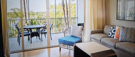 TV, video games, DVD player, stereo