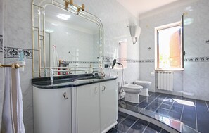 Shower, hair dryer