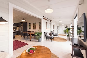 Interior - The Landing Overwater. Bay of Islands, NZ. (Opua)
