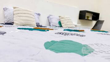 2 habitaciones, tabla de planchar con plancha y wifi