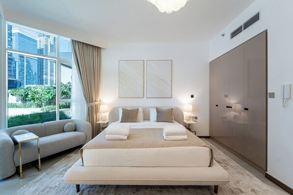 1 chambre, fer et planche à repasser, Wi-Fi, draps fournis