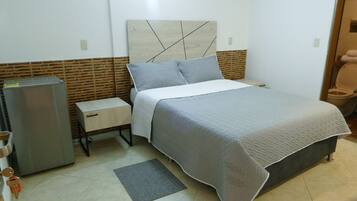 Double Room, City View | Desk, laptop workspace, iron/ironing board, free WiFi