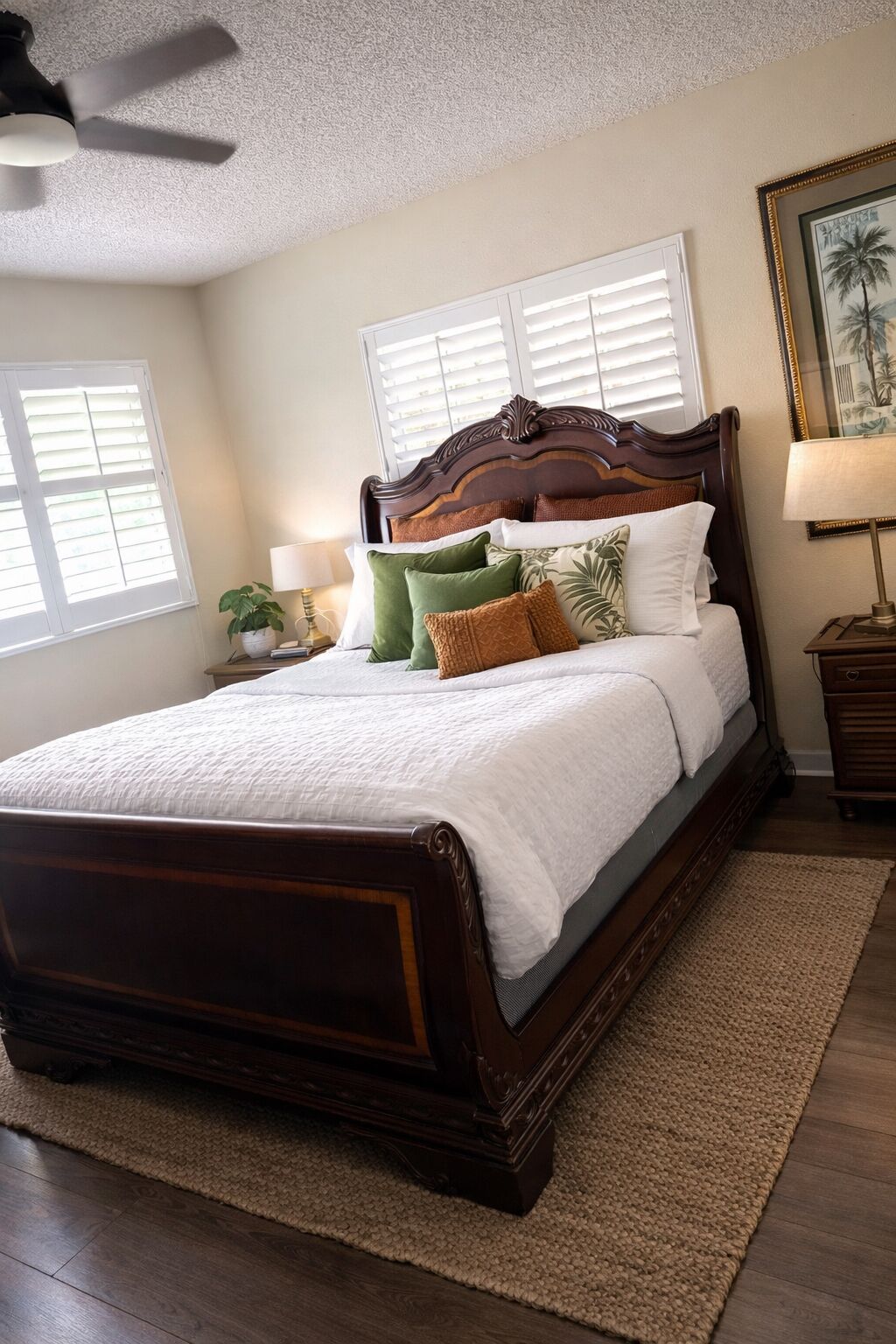 2 bedrooms, travel crib, free WiFi, bed sheets