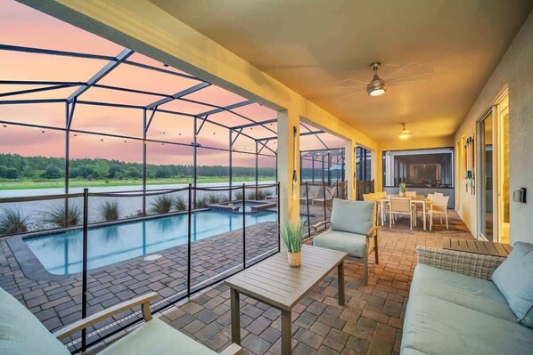 Pool - Storey Lake Home W/ Game Room,Pool and near Disney (Kissimmee)