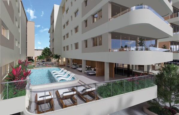 Alberca al aire libre